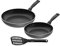 WMF Permadur Inspire Pfannenset Induktion 2-teilig, Bratpfanne 24 + 28cm, Aluminium beschichtet, Antihaftversiegelung, ergonomischer Kunststoffgriff, Pfannenwender