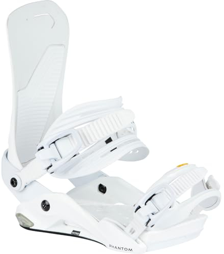 Nitro Phantom '27 Fijaciones de Snowboard, Hombres, Blanco, Large