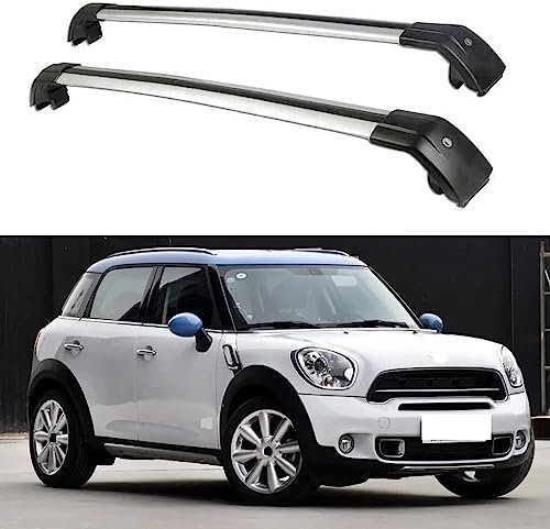 Dachträger Dachgepäckträger Für Mini Cooper Countryman R60 4 Door 2011-2016, Aluminium Dachträger Querstangen Gepäckträger für Gepäck, Campingausrüstung, Fahrrad