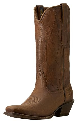ARIAT Men’s Yellowstone Shepherd Western Boot, Naturally Distressed Brown/Naturally Distressed Allegro, 10