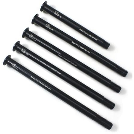 Fahrrad Steckachse,Fahrrad Steckachse Vorderrad Fahrrad Thru Achse Bike Quick Release Rennrad Radnubs Rohrwellenspindel Vordere Hinterachse 122/167 / 170/174 / 185mm M12 P1.75 P1.5 Achse ( Color : L16