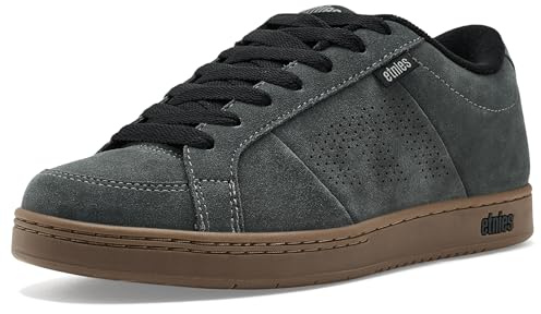 Etnies Kingpin - Classic Skate Heritage Fashion Style with on-Trend Puffy Look, Reinforced Cupsole - Carbon - 11