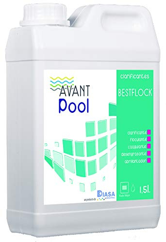 Bestflock: coagulante, clarificador y abrillantador del Agua. Bote 1.5 Lt.