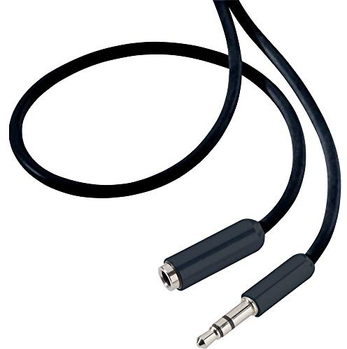 SpeaKa Professional SP-7870472 Teleplugg Audio Förlängningskabel [1x Teleplugg 3.5 mm - 1x Telejack 3.5 mm] 5.00 m Svar