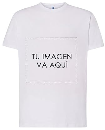 Camiseta Personalizada | Manga Corta | Unisex | 100% Algodón | Impresión Directa en Ambos Lados| | Elige tu Talla y Color