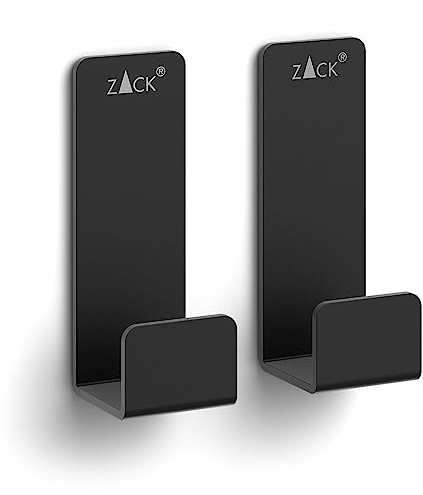 ZACK Potes Handtuchhaken 2x2x5,5 cm Schwarz