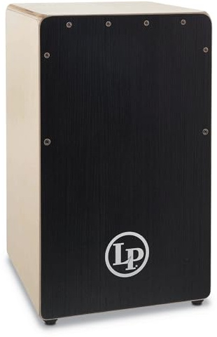 Latin Percussion Woodshop Cajon, Birke Rare Ebony Finish LP81491BS