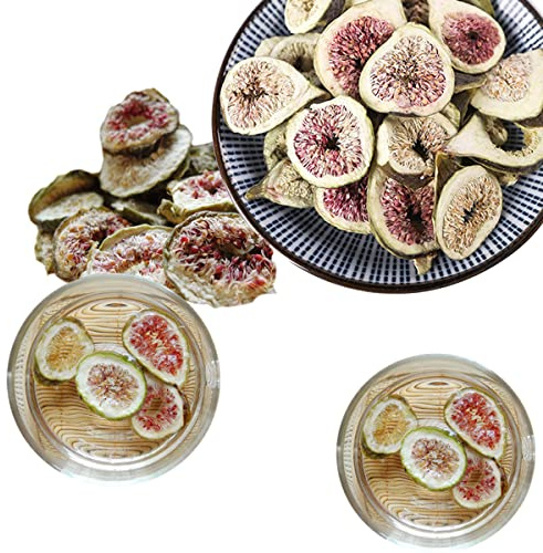 Fichi Secchi Tè alle Erbe Tè Originale Cinese Profumato Tè Buono Tè Naturale Organico Tè ai Fiori Cibo Verde senza Additivi Tè alle Erbe (500g)