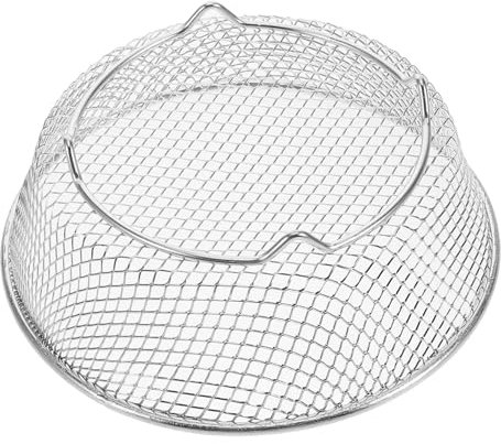 UKCOCO Râtelier à Brochettes Suspendu Rond Acier Inoxydable pour Friteuse à Air Et Four Support Empilable pour Cuisson Au Four Accessoires De Cuisine Pratiques