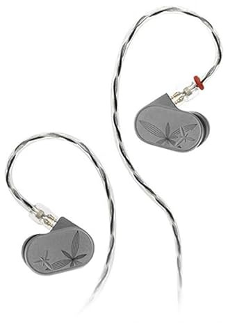 Moondrop LAN II - Cuffie in-ear cablate HiFi a doppia cavità da 10mm con cavo intercambiabile da 0.78mm, spina da 4.4mm e 3.5mm (LAN II REF)