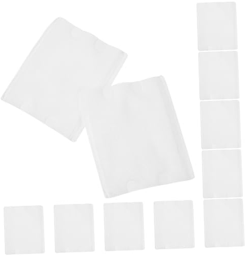 HAMPPLIES 100 Stück Dicke Wattepads aus Reiner Baumwolle Saugfähig und Weich Praktisches Make Up Werkzeug für Tägliche Anwendung und Sanfte Hautpflege