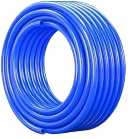 Luftslang, 10M/20M/50M/100M Pneumatiskt Rör Pu-slangar 4mm 6mm 8mm 10mm 12mm for kompressor Polyuretanrör(Blue 50m,12x8mm)