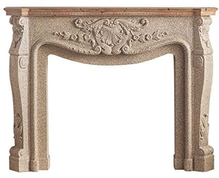 Cornice Per Camino Cornice for caminetto vintage americano, mensola decorativa in rilievo creativo, ingresso for soggiorno, credenza con armadio intagliato