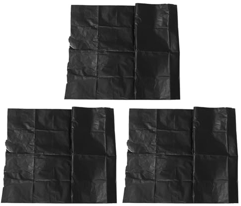 MUELODSIC 3stücke Transferpapier Kohlepapier Transparentpapier Schwarz für Schreibmaschinen Leinwand Holz Zeichenpapier Übertragungspapier zum Zeichnen Kopieren