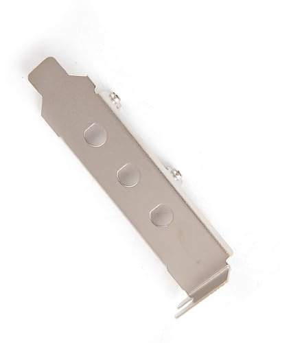 Elnwnnkc Copertura per Slot PCIE a Altezza a Profilo Sottile per Staffa per schede Rete Copertura per Scheda WiFi in Metallo e Applicazione Universale