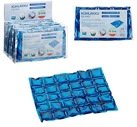 Acumulador de frío flexible bolsa refrigerante para camping Iceakku, 1 juego de 6 acumuladores de frío.