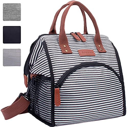 Kühltasche Picknicktasche, ANGGO Grosse Kapazität Kühlbox Lunchtasche Wasserdicht und Auslaufsicher, Cooler Bag Isoliertasche Thermotasche für Strand, Picknick, Ausflüge, Barbecue, Büro