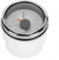 Wasserstandsanzeige, 52 mm/2 Zoll Wasserstandsanzeige 9-30 V DC Smart Alarm für Marineboot RV 0-190 Ohm Europäischer Sensor(Weiß)