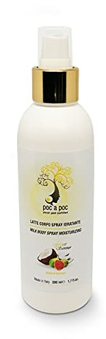 POC A POC Latte Corpo Doposole Idratante Biologico Profumato - Spray 200ml Solare - Prolunga l’abbronzatura e restituisce idratazione e nutrimento alla pelle secca e disidratata dal sole