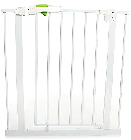 Baby Safety Gates | Baby Gate for Stairs and Doors | Automatic Closing Easy Install Child Gate | Adjustable width 75 to 80cm