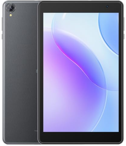 Blackview Tab 50 WiFi, 8’’ HD+ IPS Pantalla Android 13 Tablet, 8GB+128GB(1TB Tarjeta SD Externa), Soporte Widevine L1, Batería 5580mAh, Cámara 2MP, WiFi 6 Bluetooth Tipo-C, Altavoces Dual Box Gris
