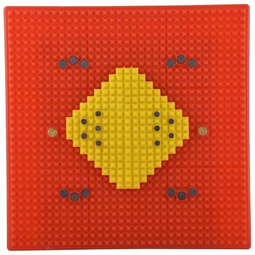 Fashnkart Tappetino per agopressione I - Super con massaggiatore per piedi in rame, dolore alle gambe, crampi, dolore al tallone, dolore al ginocchio