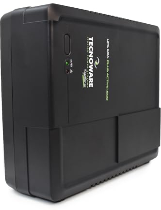 Tecnoware Power Systems - UPS ERA Plus Active 1600, Protección para PC con PFC Activo, Consola Gaming, AVR y USB, Silencioso