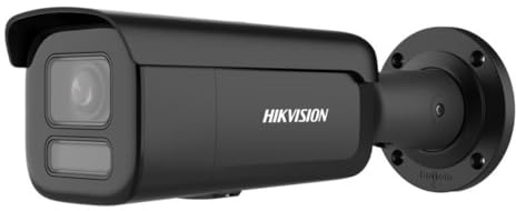 Hikvision Caméra de Sécurité IP Pro Bullet ColorVu PoE 8MP 2.8~12mm Extérieur IP67 - DS-2CD2687G2HT-LIZS(2.8-12)/EF//BLK