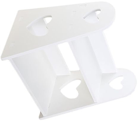 AUTSUPPL Standregal Für Badezimmer Weiß Klein Aufbewahrungsregal Für Duschbereich Badezimmerregal Aus Pvc-material Organizer Für Waschbeckenbereich Badschrank Weiß Mit Hohldesign