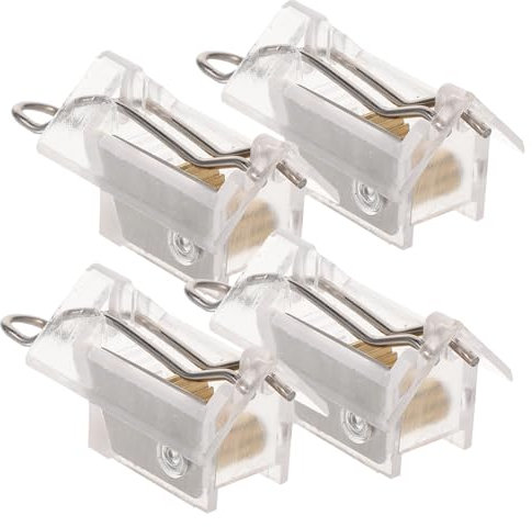 Cabilock 4pcs Venetian Blind Cord Lock Mechanism Hardware Window Blinds Components for Slats