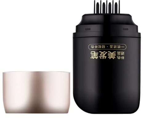 2 en 1 peine de tinte para el cabello rápido para el cabello, bolígrafo para el cabello de retoque, de color a prueba de sudor 2 en 1, aplicador incorporado preciso, tamaño compacto de 15 g, fian