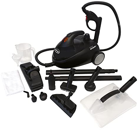 Ewbank STEAMDYNAMO+ 2000W Steam Cleaner & Sanitiser, Multi-Purpose Attachments for Wallpaper Removal, Floors, Carpets, Upholstery, Kitchen Surfaces & Windows