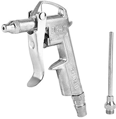 DG-10 Air Blow Gun Air Compressor Dust Duster Trigger Handle 1/4 Compressed Alloy Nozzle Blow Gun With Extended Air Nozzle Compressed Air Duster For Dust Cleaning