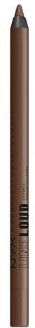 NYX Professional Makeup Matte Lip Liner, Transfer-, Fade- and Smudge-proof, Long-lasting, Line Loud, 17 Rebel Kind