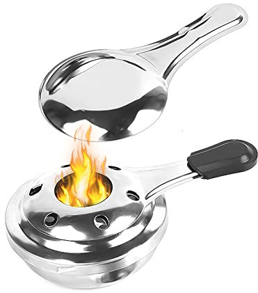 EKSED Stainless Steel Camping Stoves Portable Picnic BBQ Furnace Cheese Hot Stoves Outdoor oking Furnace Hoehold Cheese Stoves