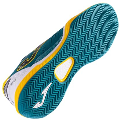 Joma Herren T.Point Tennisschuhe Padelschuh Petrol - Orange 45