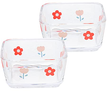 BELLIFFY 2pcs Non-slip Hamster Bowl Base Easy Clean Water Food Bowl for Small Pet