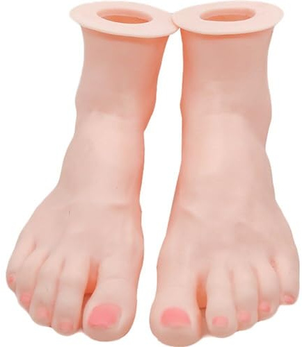 Wudaizhi Silikon-fußmodell in Lebensgröße, Weibliches Mannequin-fußmodell Für Den Einzelhandel, Schmuck, Sandalen, Schuhe, Socken, Display, Kunstskizze