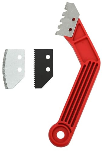 Seam Sealer - Raschietto per fessure, per la pulizia delle fessure, raschietto per pavimenti per la pulizia delle fessure, rimozione efficiente delle fughe, rimozione efficiente delle fughe, per