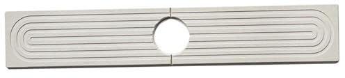 Plateau d'évier en pierre de diatomite 17,7x3,9 pouces Absorbant rapide Datchage robinet de cuisine