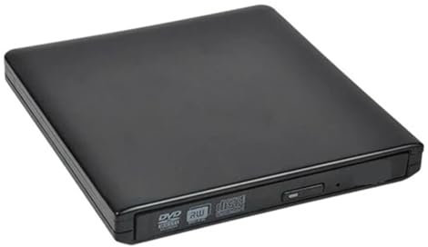 Lecteur De DVD Externe USB 3.0 Slim CD/DVD-ROM CD/DVD-RW Graveur Lecteur Graveur(Black)