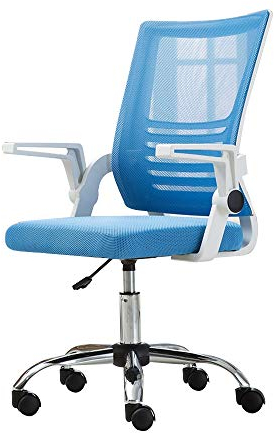 FLEPYHB Schreibtischstuhl für das Homeoffice, Computerstuhl, Executive- und ergonomischer Drehstuhl, höhenverstellbar, hohe Rückenlehne, Netzsitz, Gaming-Stuhl mit Verstellbarer Armlehne, drehbarer