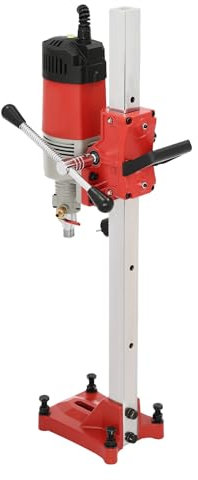 Carotatrice Beton,2300 W - Trapano nucleo in cemento, diametro 16,5 cm max. Profondità 60 cm 740 giri/min. Per perforare cemento armato, mattoni rossi, marbr