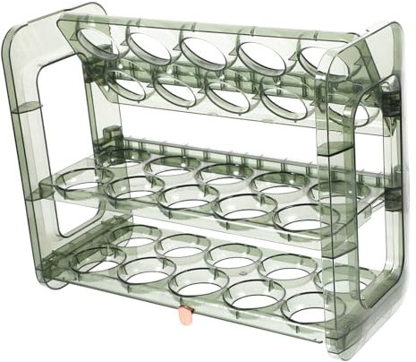 Housoutil Soporte Huevera Refrigerador Organizador Huevos Puerta Almacenamiento Huevos