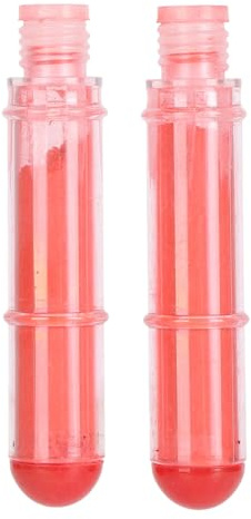 NDNCZDHC 2 pezzi di ricarica gesso tessuti, ricarica gesso in polvere cucire per marcare tessuti, accessori pennarelli per cucire (Rosso)