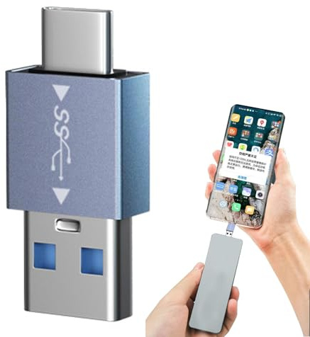 Genérico Adaptador USB C | Adaptador Ligero y Multifuncional de USB C a,Compatible con Tablet, Gameplayer, Laptop C a Adapter Suministros para el hogar, la Oficina