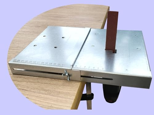 Mesa de sierra de molienda para todas las sierras de calar - aserrar y moler en una mesa