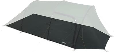 Wechsel Groundsheet Tempest 3 I Schwarz I robuste Zelt-Unterlage Boden I Zeltplane wasserdicht mit 7000mm Wassersäule I Bodenplane aus 75D Polyester I Camping-Plane zum Schutz vor Nässe & Schmutz