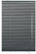 Deco Company Alu-Jalousie ohne Bohren, Zum Klemmen, Inkl. Klemmträgern, Sichtschutz, Lichtschutz, Blendschutz, Aluminium-Jalousie, Schiefer, 80 x 130 cm