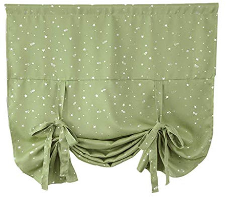 Tubayia Blickdicht Verdunklung Raffrollo Römischer Vorhang Gardine Fenstervorhang für Wohnzimmer, Bad, Schlafzimmer, Küche (Grün)